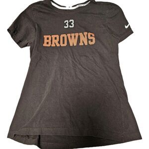 Cleveland Browns T-Shirt #33 HARRISON women's Slim FIT XL
